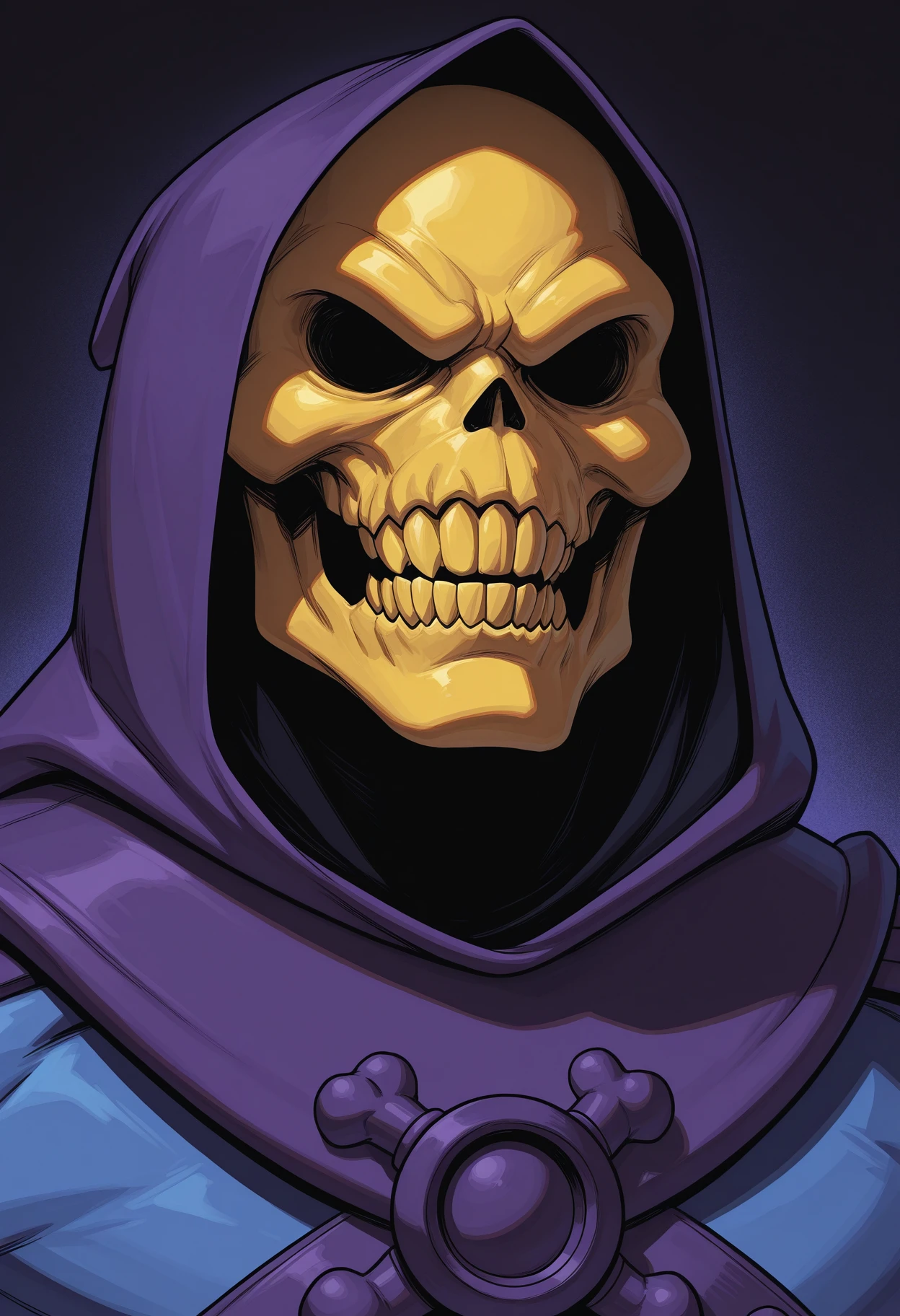 skeletor, angry