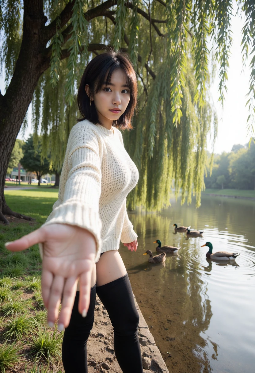 masterpiece、((()))、(((Naked)))、(((go out、outdoor、Bicycle Girl、Photos of memories))、((exposed girl))、、超High resolution(reality:1.4)very beautiful, beautiful skin, slender,slender body、small breasts、small breasts、((Are thin、concave abdomen))、thin and long legs、 (Super realistic), (High resolution), (8K), (very detailed), (Super detailed), NSFW、obscene appearance、long-legged sports girl、model body shape、8 heads and bodies、Take a picture of the whole body、ponytail、Black Knee Socks