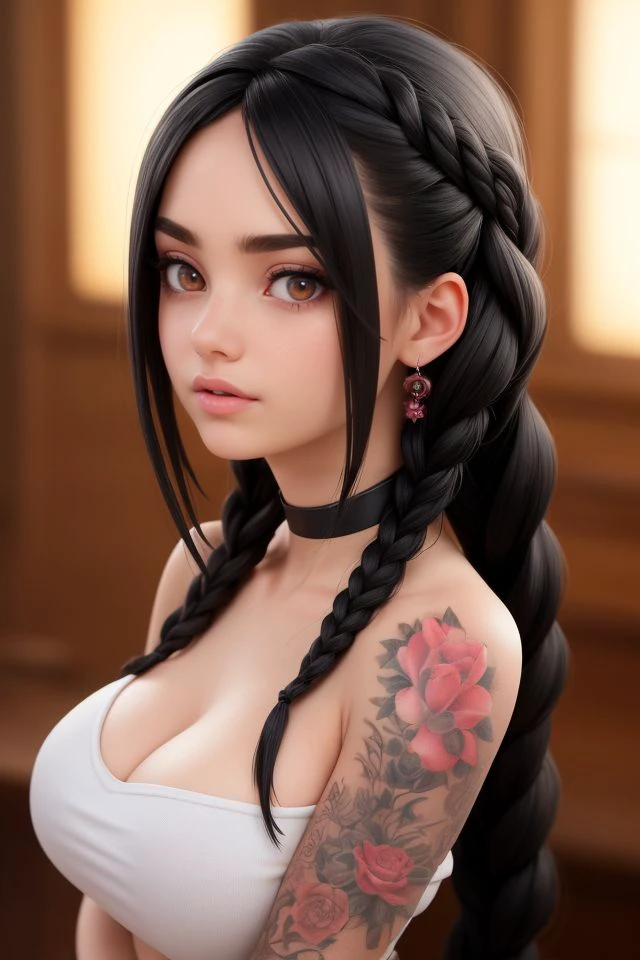 18 year old beautiful girl, ojos grandes, senos grandes, delgada, Small, 8k, calidad superior, (Cabeza muy detallada: 1.0), (cara muy detallada: 1.0), (cabello muy DetallaDo: 1.0), Arte oficial muy detallado, Estilo de arte Anime Moe, Arte de anime limpio y detallado, They are smiling, cabello negro, cabello largo y liso, pecho desnudo, Ushiwakamaru, Ruso, caderas grandes, perfecto, small waist, vista de espaldas, small ass