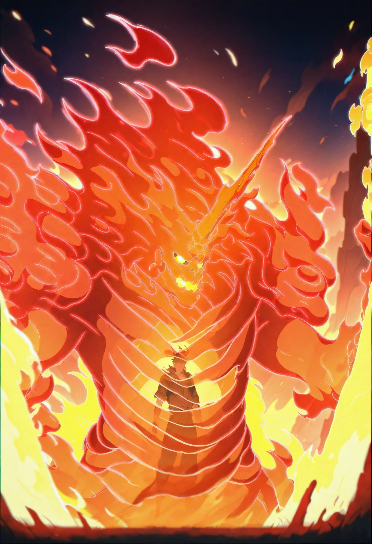 masterpiece, best quality,
1boy, male focus, solo,
 <lora:Susanoo V11 [IL]:1.0> susanoo, glowing, transparent