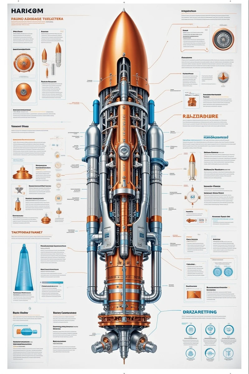 Blueprints & Sci-Fic Mechanical Drawings | Schematic Diagrams of Machinery