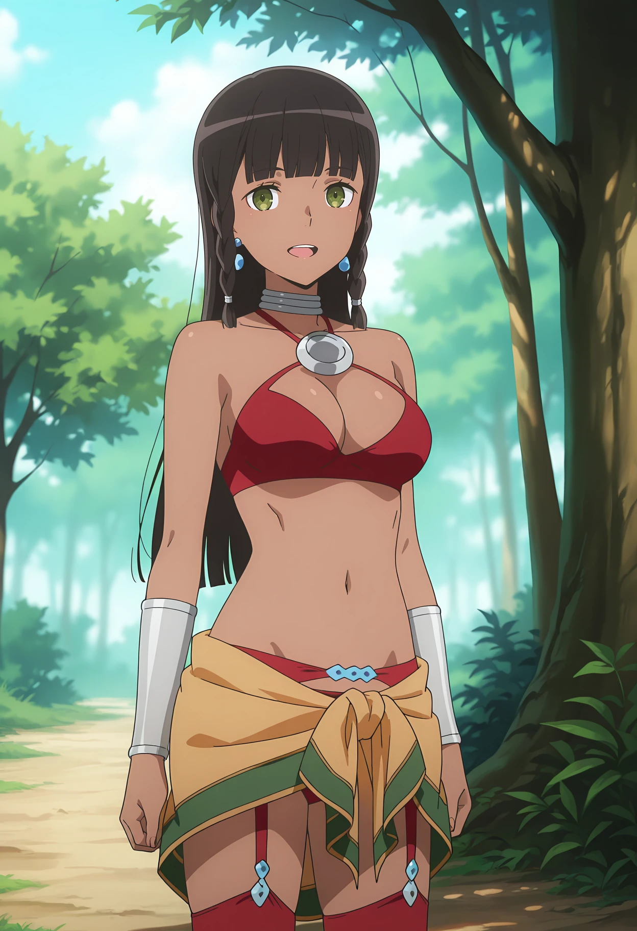 Tione Hiryute | Illustrious | DanMachi: Dungeon ni Deai wo Motomeru no wa Machigatteiru Darou ka Illu v1.0