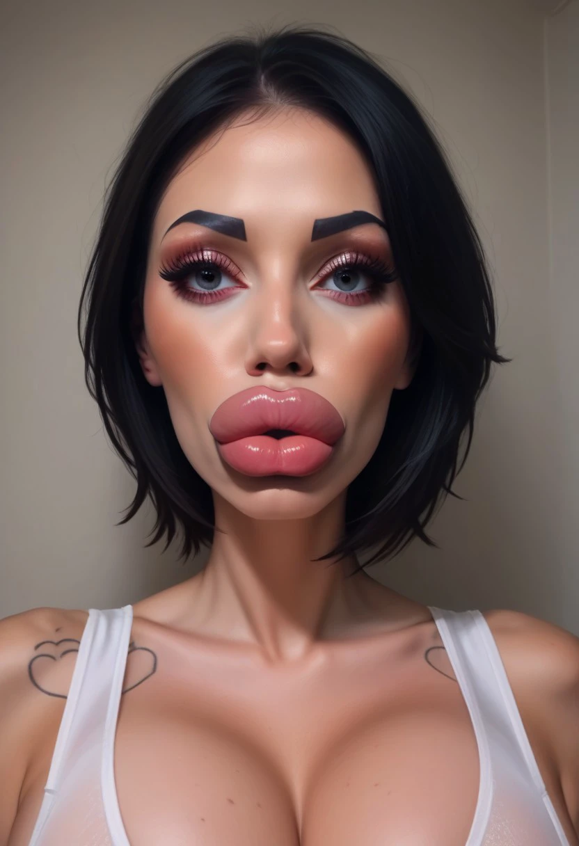 Huge fake lips [Pony/Illustrios/Flux] Pony