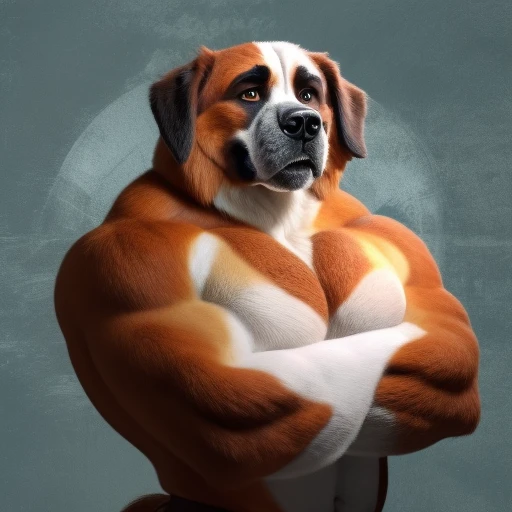 animal, big dog, male saintbernard dog, mammal, saint berny, saintbernard <lora:saint_berny_dog:0.1>,