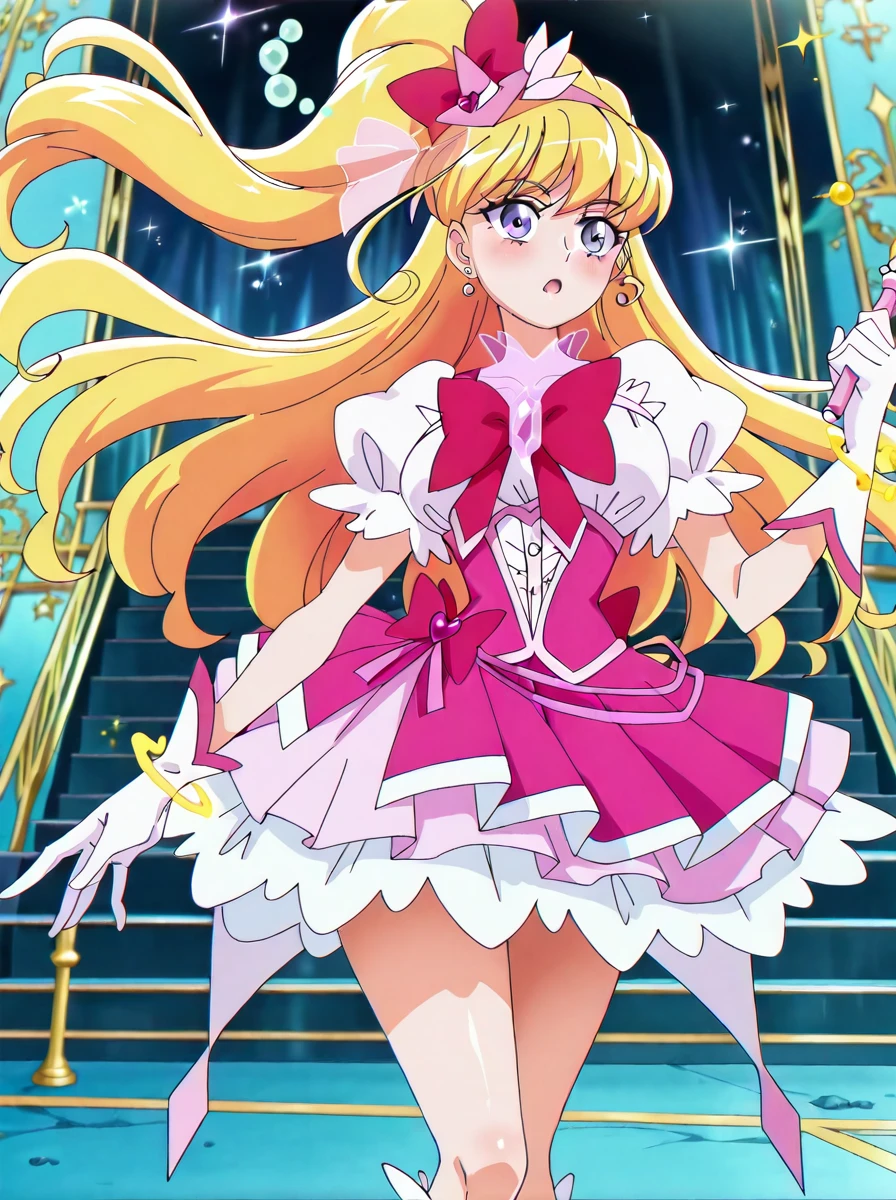 detailed background, posing, shiny skin, 
<lora:mahopri.il:1>,
mahopri, curemiracle, 
large breasts, wide hips,