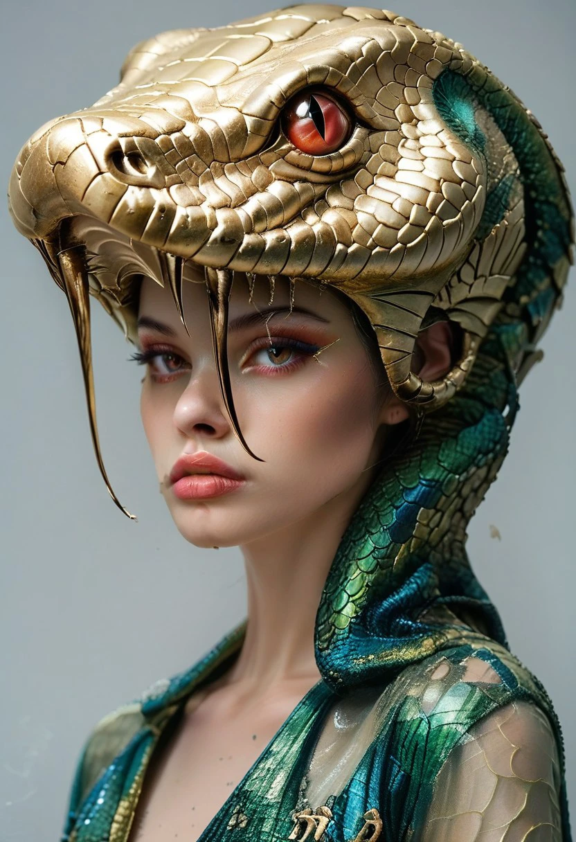 score_9, score_8_up, score_7_up, rating_safe, concept art, semi-realistic, 1girl, solo.
Young beautiful face, fit body,
SnakeMask, Snake helmet.