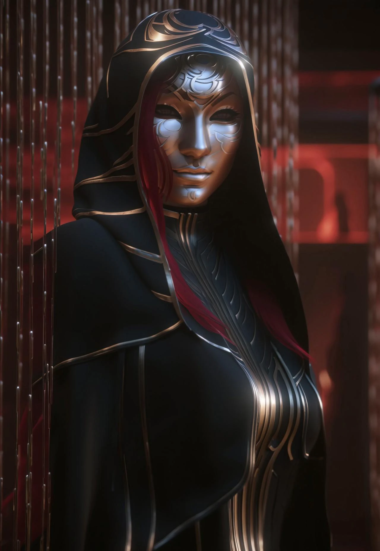 Katarina(in mask) at the masquerade | League of Legends | Cinematic Video clip 2025(version 2) V1