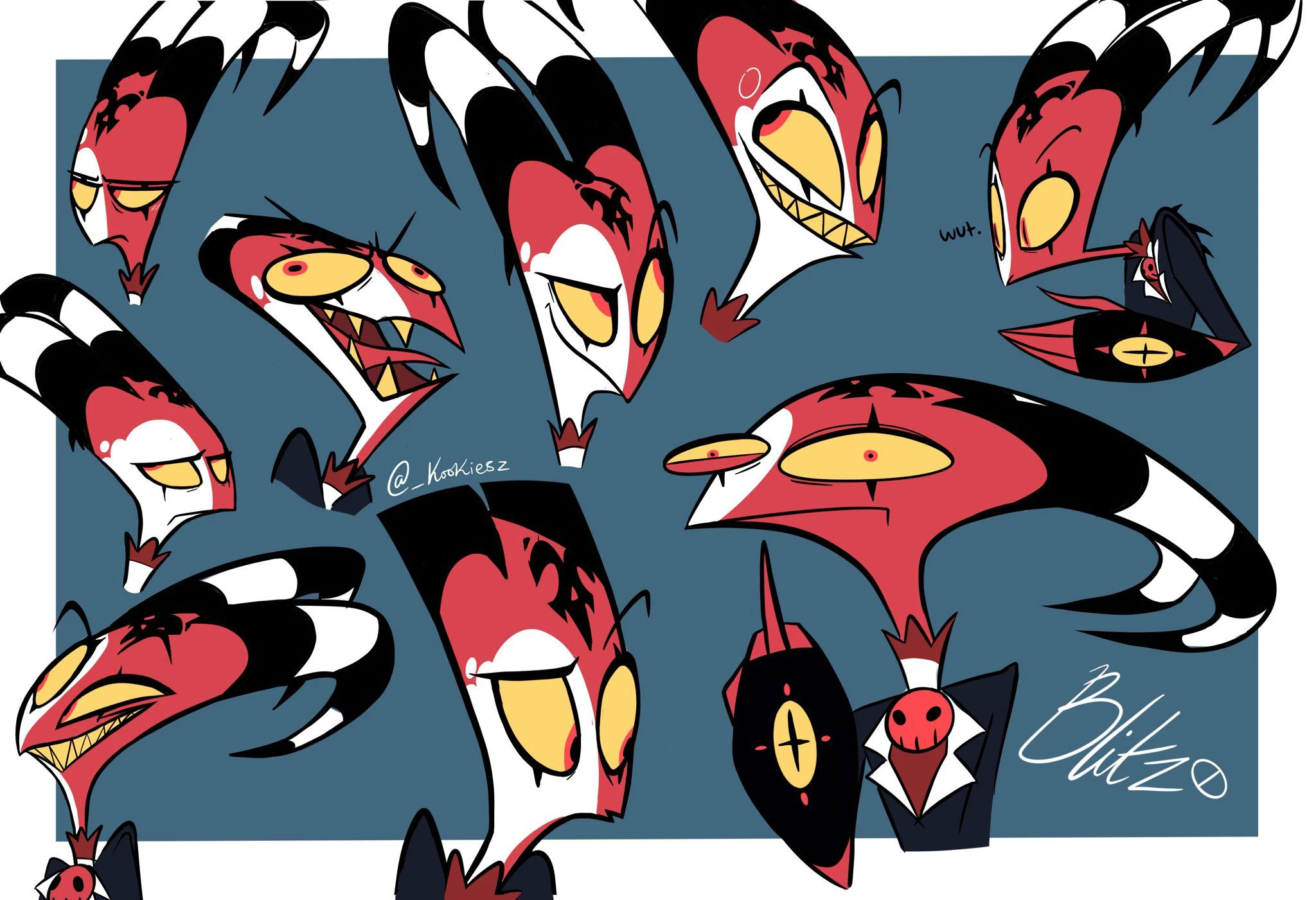 Blitzo - Helluva Boss (Pony) V1