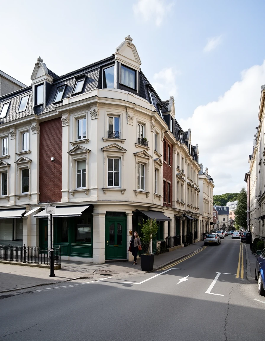 <lora:JJsRowhouse_Flux:1> , ((rowhouse)), buildungs, street, sky,, photography, capturing moments, storytelling, creative composition