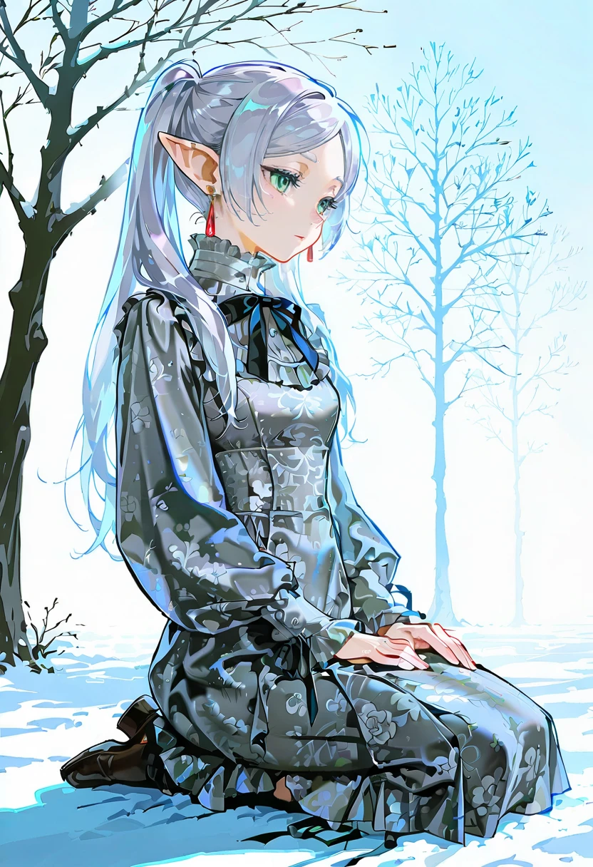 ?????? Bride Overall Dress illust