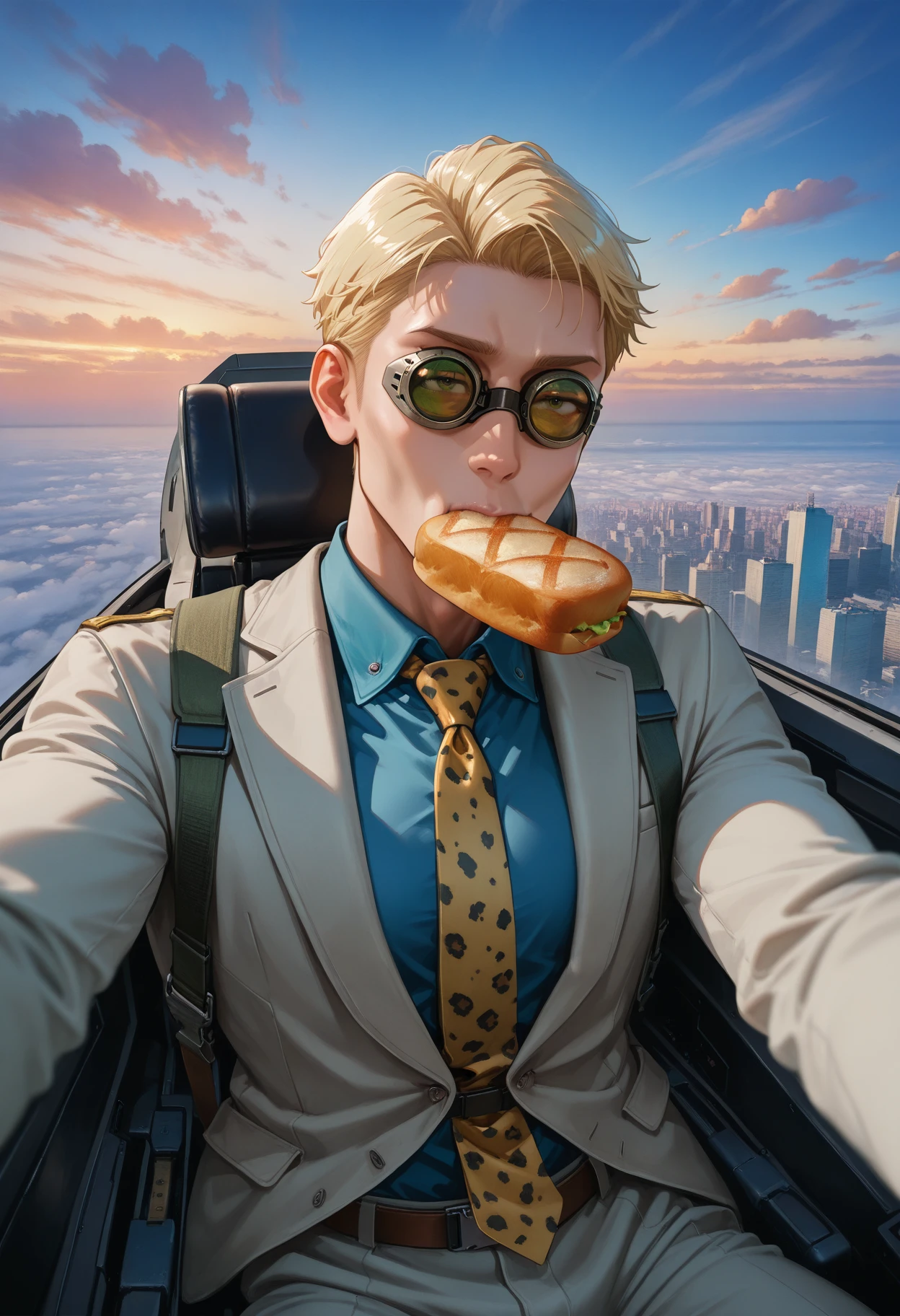 selfie in a fighter jet cockpit v1.0