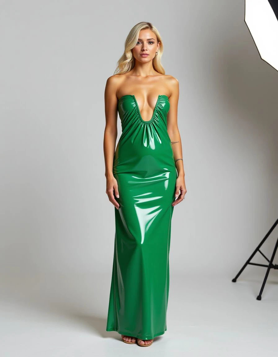 [FLUX] Strapless V-Neck Dress v1.0