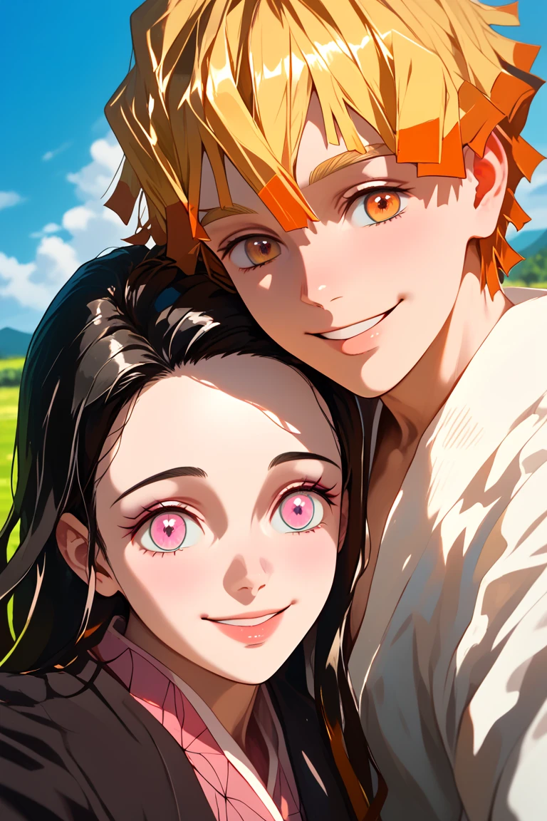 Nezuko x Zenitsu | Kimetsu no Yaiba!👹 Demon Couple Here 🦄!