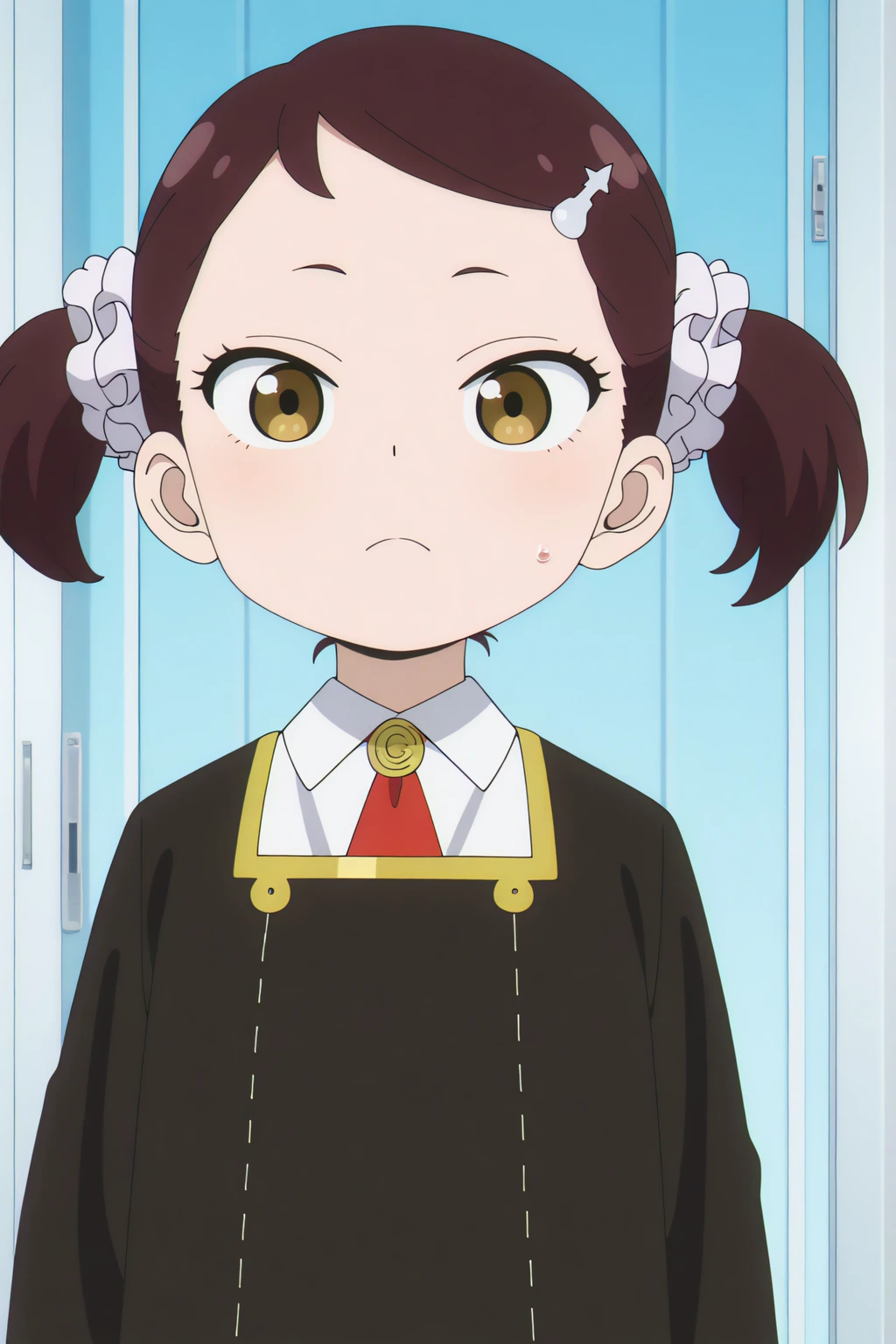 newest, anime coloring, anime screencap, Becky Blackbell, <lora:Spy_X_Family_-_Becky_Blackbell-Illustrious:0.8>