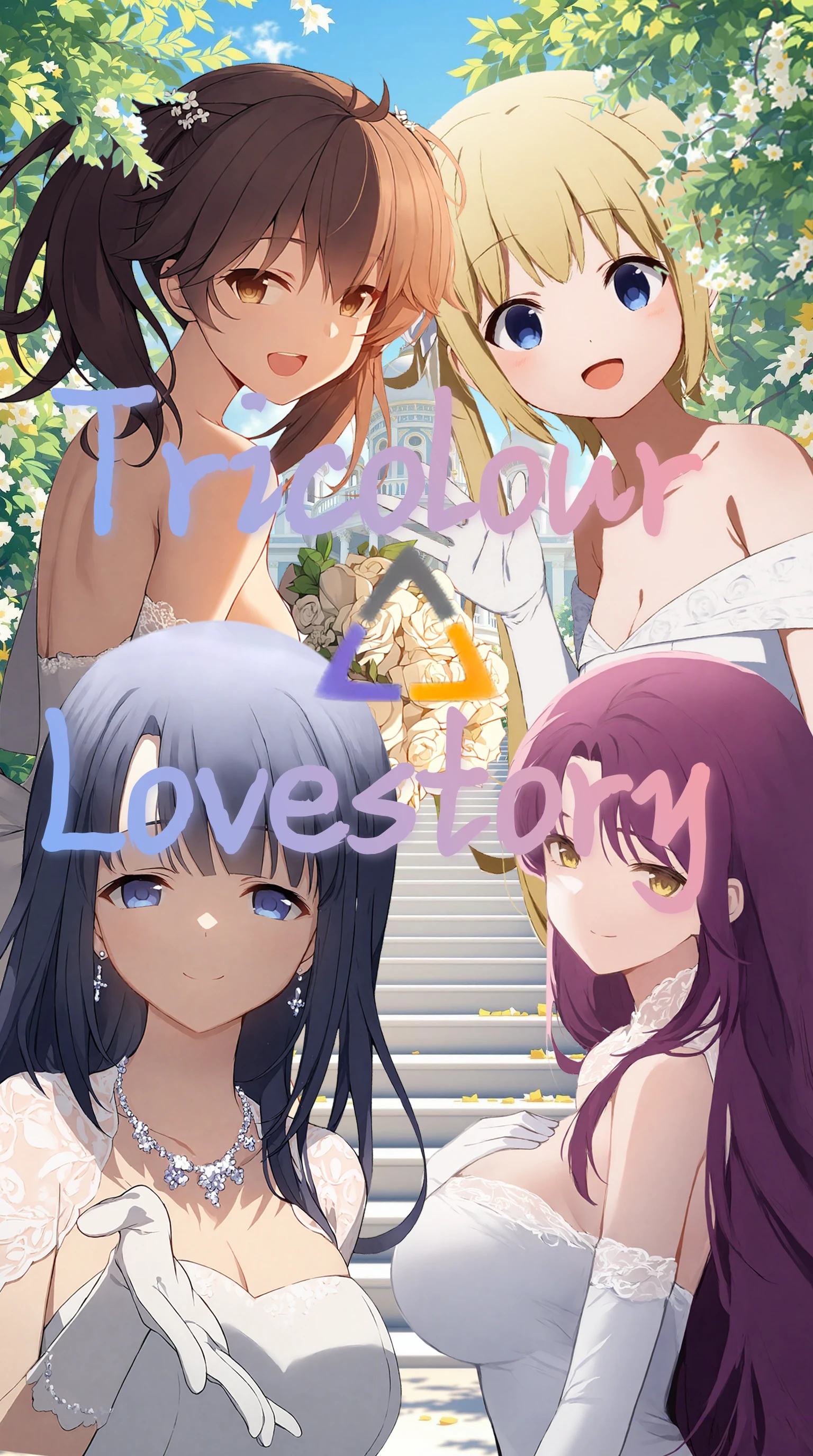 Tricolour Lovestory/三色绘恋[文芷/墨小菊/迟菓/叶心](NoobAIXL_V-Pred1.0) v2.0