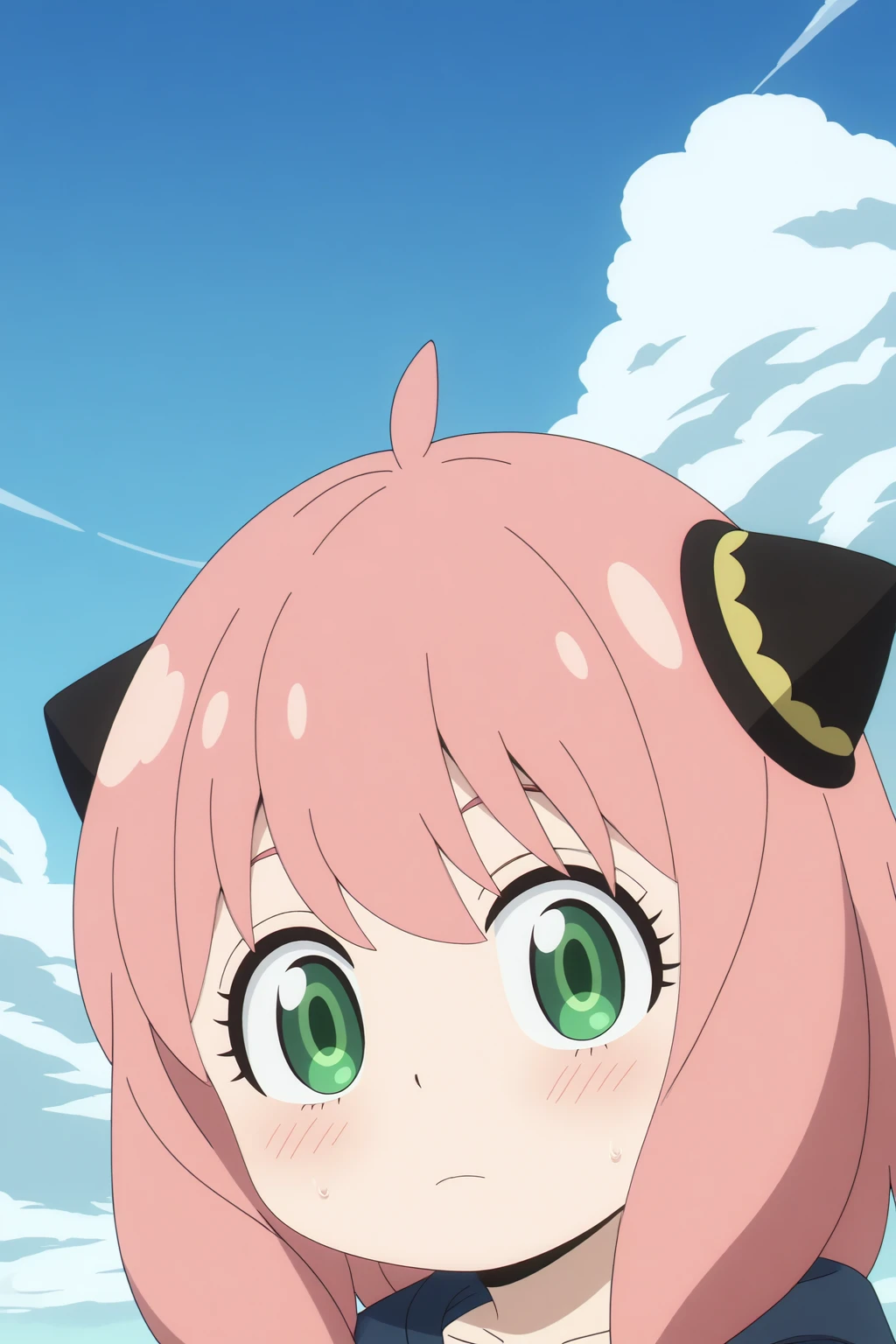 flat colors, flat shadows, anime coloring, Anya_Forger <lora:Spy_X_Family_-_Anya_Forger:0.8>
