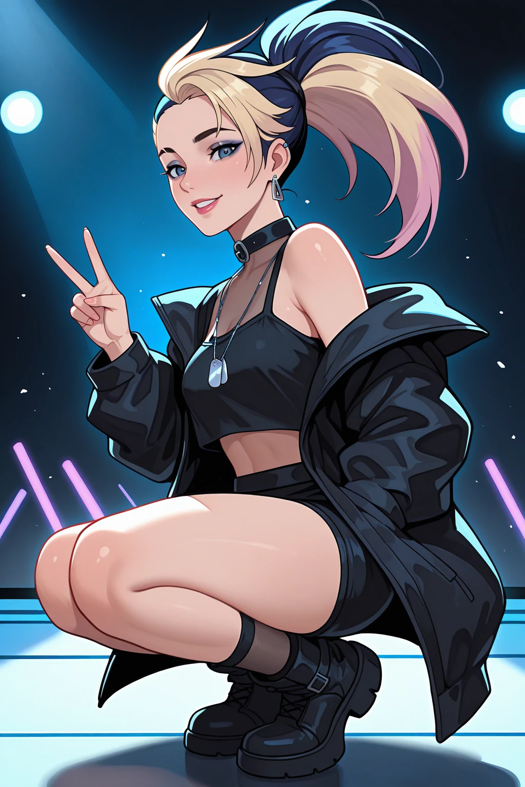 KDA Akali from League of Legends 3 Outfits | Illustrious