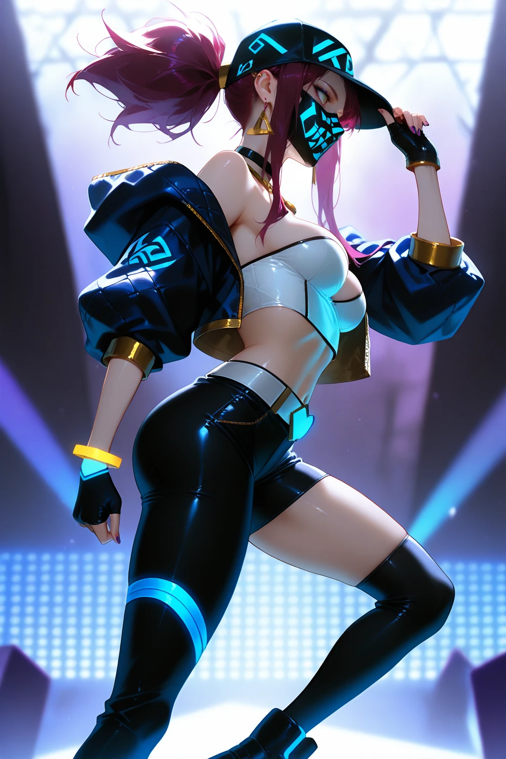 KDA Akali from League of Legends 3 Outfits | Illustrious