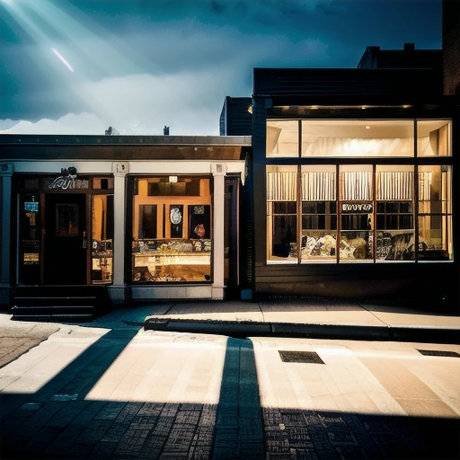 (no humans, low view, scenary, perspective, POV:1.5), (outdoors, bt_storefront, storefront in New York, sunlight, midnight, typhoon:1.5), stunning modern urban upscale environment, ultra realistic, concept art, elegant, extremely detailed, intricate, sharp focus, depth of field, professionally color graded, volumetric fog, HDR, 32K, 16K, natural lighting, professional photograph (in style of Sebastião Salgado:1.5), movie promotional poster, vibrant details, abstract beauty, trending on artstation <lora:photo_aesthetic_slider:0.7> <lora:hyperdetailer_v080:0.3> BREAK
(ethereal and emotive photography, professional color grading, rich deep colors, studio quality, color-accurate, spectrum-precise, perceptually accurate, color calibrated, tone-mapped), (professional photograph with Fujifilm X-T3, XF 56mm F1.2 R, Fujifilm Provia 400X:1.2) <lora:BT_Storefront_v1:0.5>
