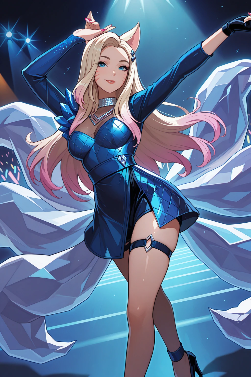 KDA Ahri from League of Legends 4 Outfits | Illustrious