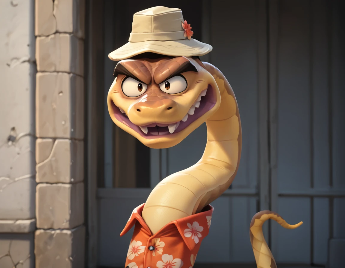 the bad guys Mr. Snake Pony