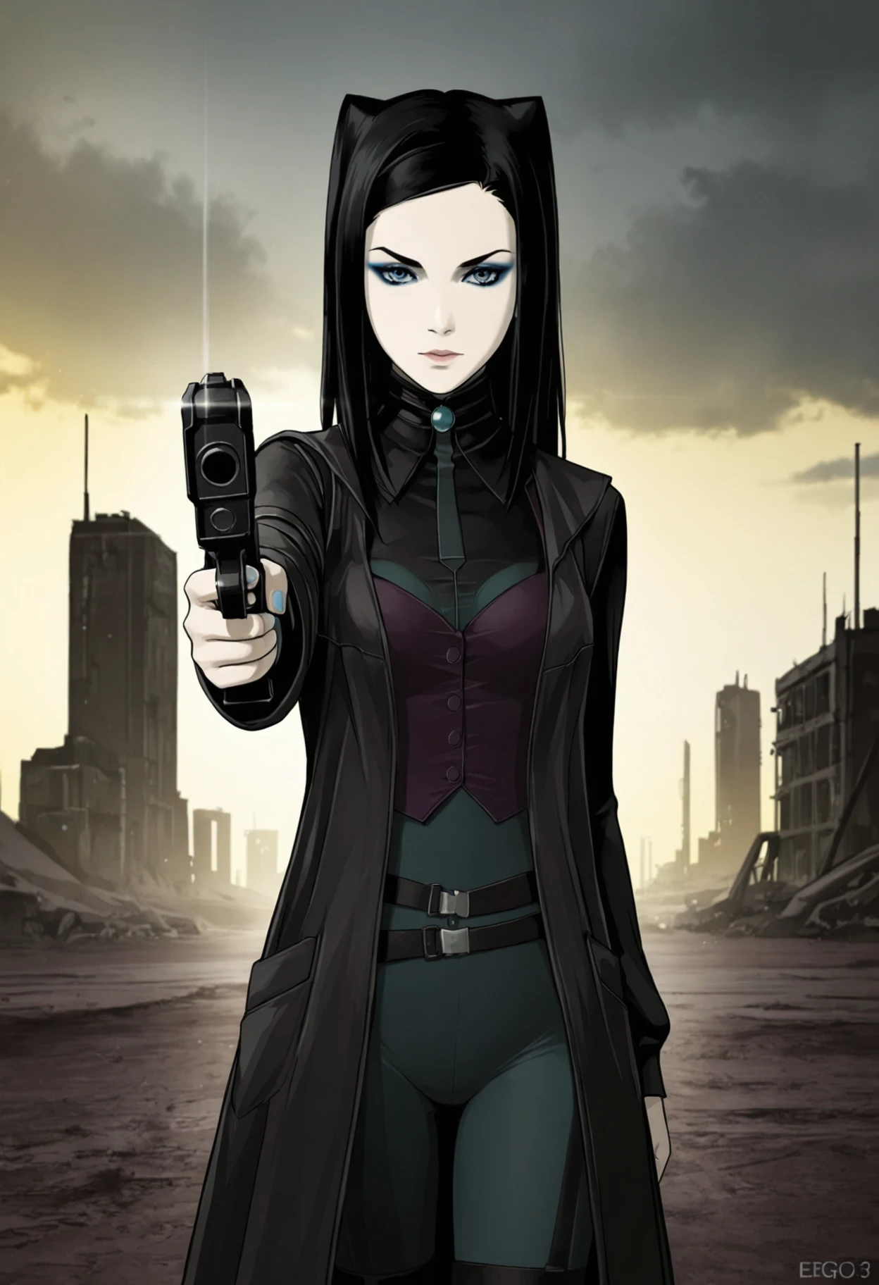 Re-l Mayer from Ergo Proxy illustr v0.11111
