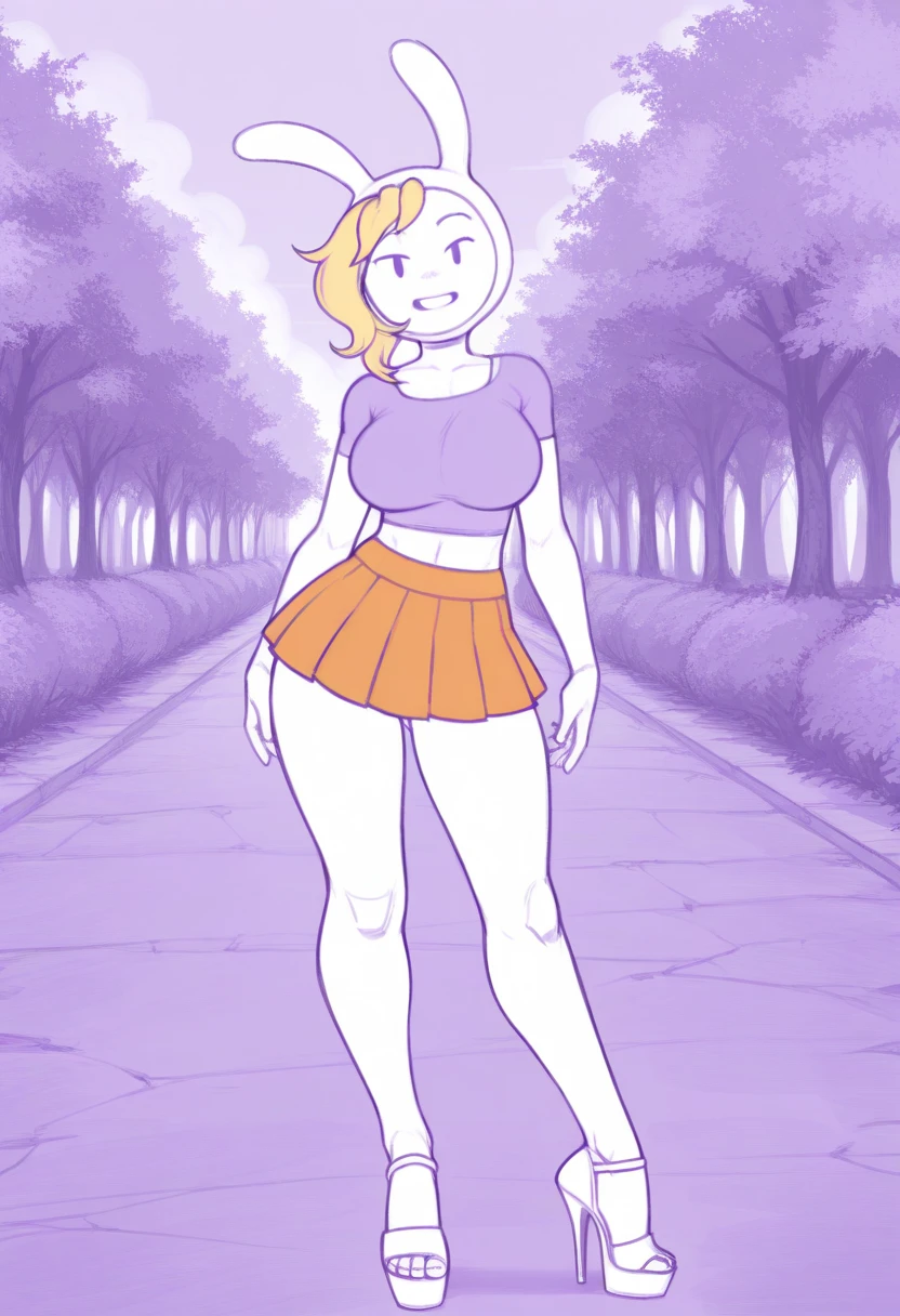 Fionna (Adventure Time) - Misplaced Lines Style v1.0 Pony