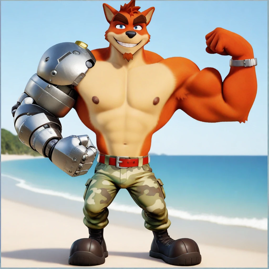 Crunch Bandicoot (Crash Bandicoot) | Pony & Illustrious Pony