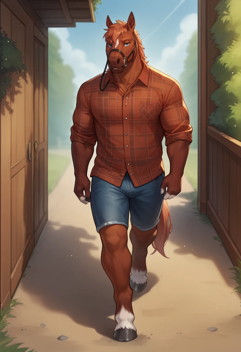 by personalami, by meesh, by kenket, by taran fiddler, photorealistic, hyperrealistic, ultradetailed, ((werewolf)), anthro, Dilf, Daddy, father figure, mature male, hunk, burly, chubby, solo, very detailed, ((very detailed fur texture)), ((very detailed lighting)), ((very well drawn legs)), ((very well drawn arms)), ((very detailed legs)), ((very detailed arms)), ((very detailed paws)), ((very detailed tail)), ((very detailed background, backyard )), ((very detailed penis)), ((canine penis)), ((knot)), ((very detailed balls)), ((large balls)), ((very well drawn body)), ((large penis)), ((very detailed foreskin)), ((very detailed pubic fur)), ((chest fur tuft)), ((very detailed snout)), ((very detailed tusks)), ((very detailed torn flannel shirt)), ((very detailed clothing)), ((torn shorts)), ((very detailed pre-cum)), ((excessive pre-cum))