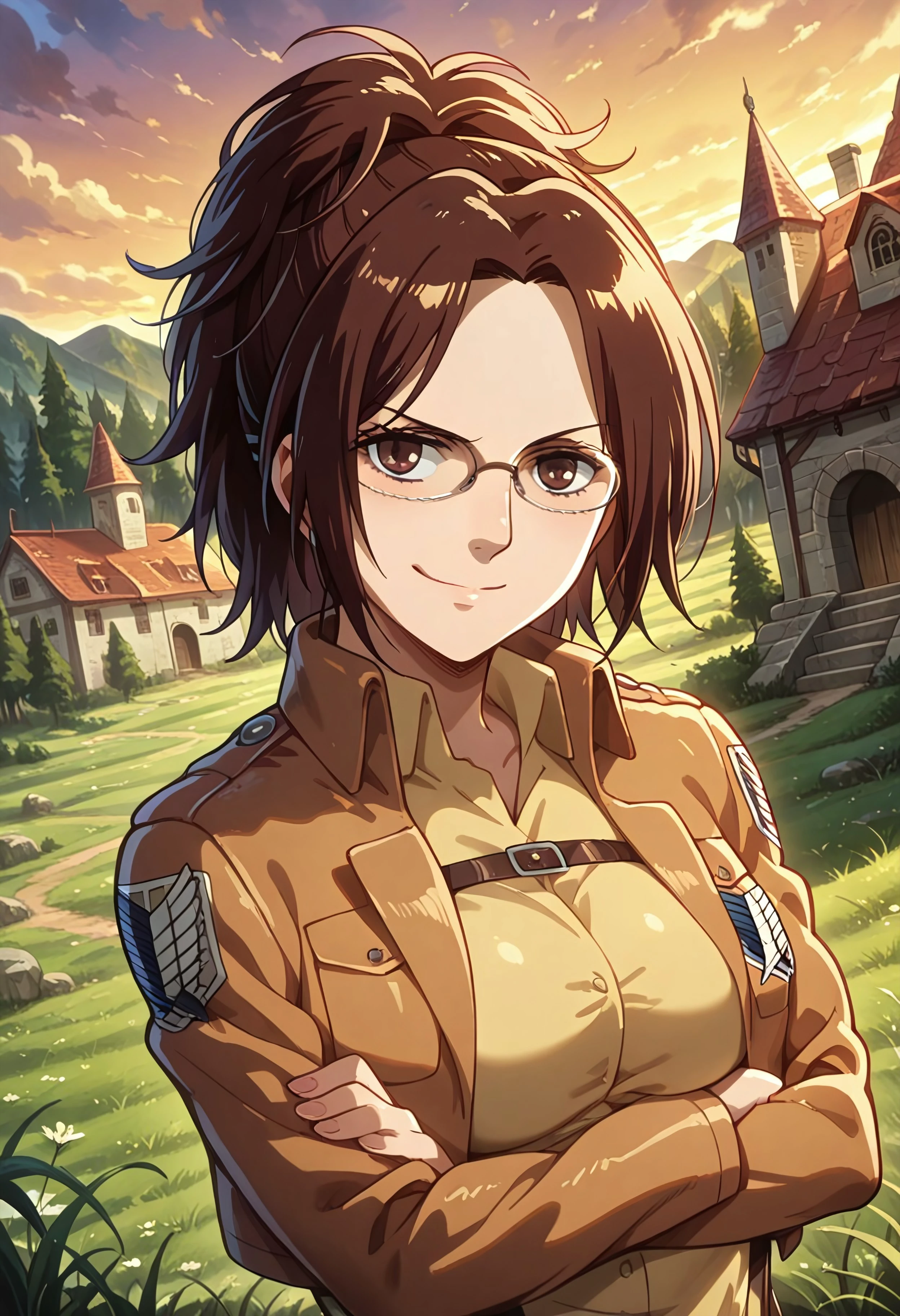 Hange Zoe (Attack on Titan) Illust V1 Illust