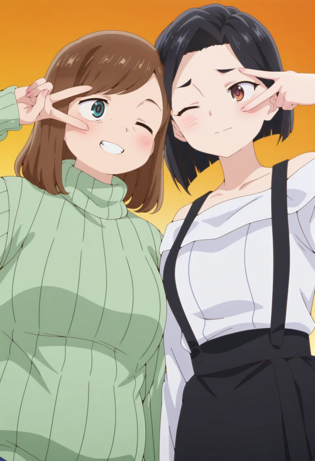 Yamada Sanae & Ichikawa Yumiko (Boku no kokoro no yabai yatsu) (sanae only) 1.5