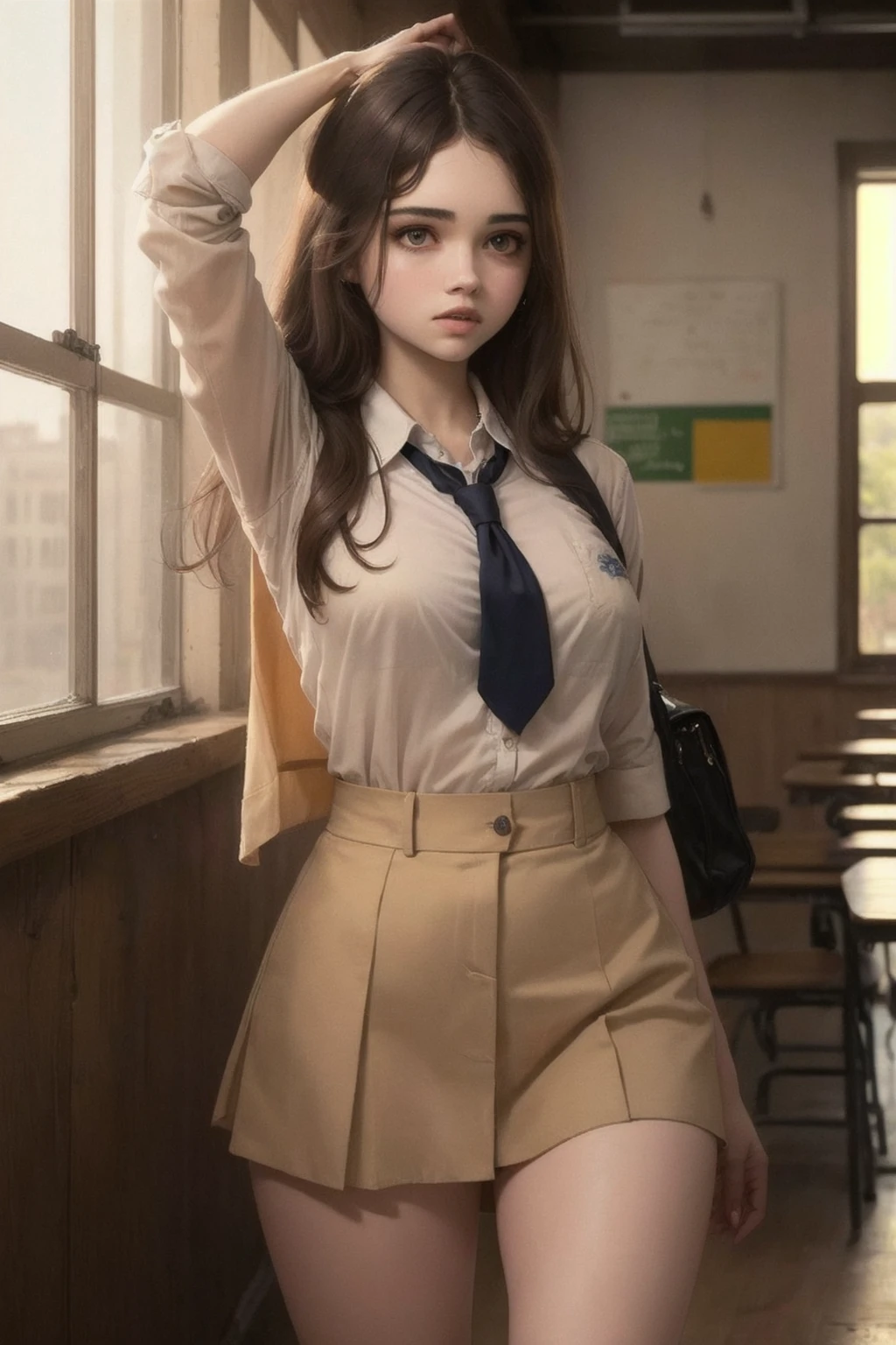((best quality)),((masterpiece)),(detailed), <lora:India Eisley:0.9>,India Eisley,school_uniform, . , (score_9, score_8_up, score_7_up, score_6_up, score_5_up, score_4_up, high res, 4k),