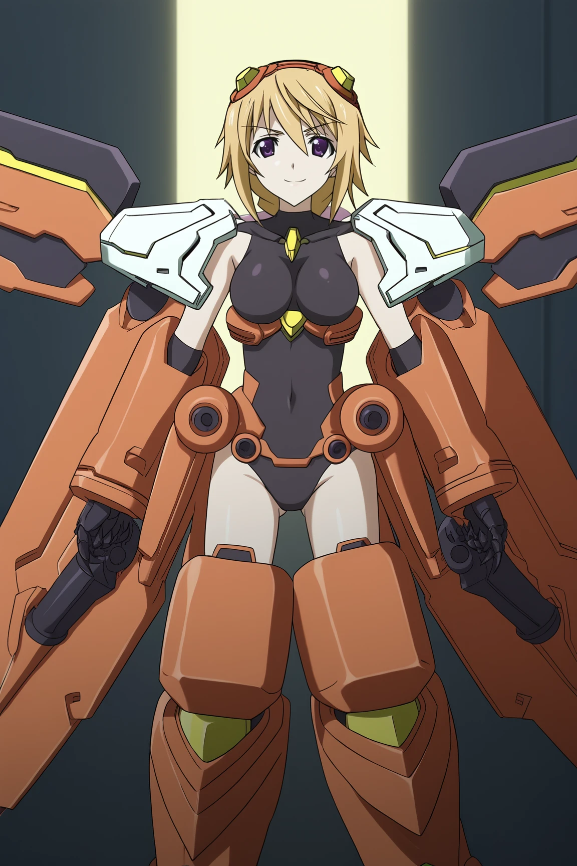 score_9, score_8_up, score_7_up, source anime, prefect lighting, very aesthetic, BREAK, anime coloring, anime screencap,
<lora:charlotte_dunois_v3-pdv6:1>, 1girl, charlotte dunois, infinite stratos, blonde hair, purple eyes,
rafale revive custom ii, mecha musume, breasts, zettai ryouiki, covered navel, armor,
BREAK, looking at viewer, light smile,
BREAK,