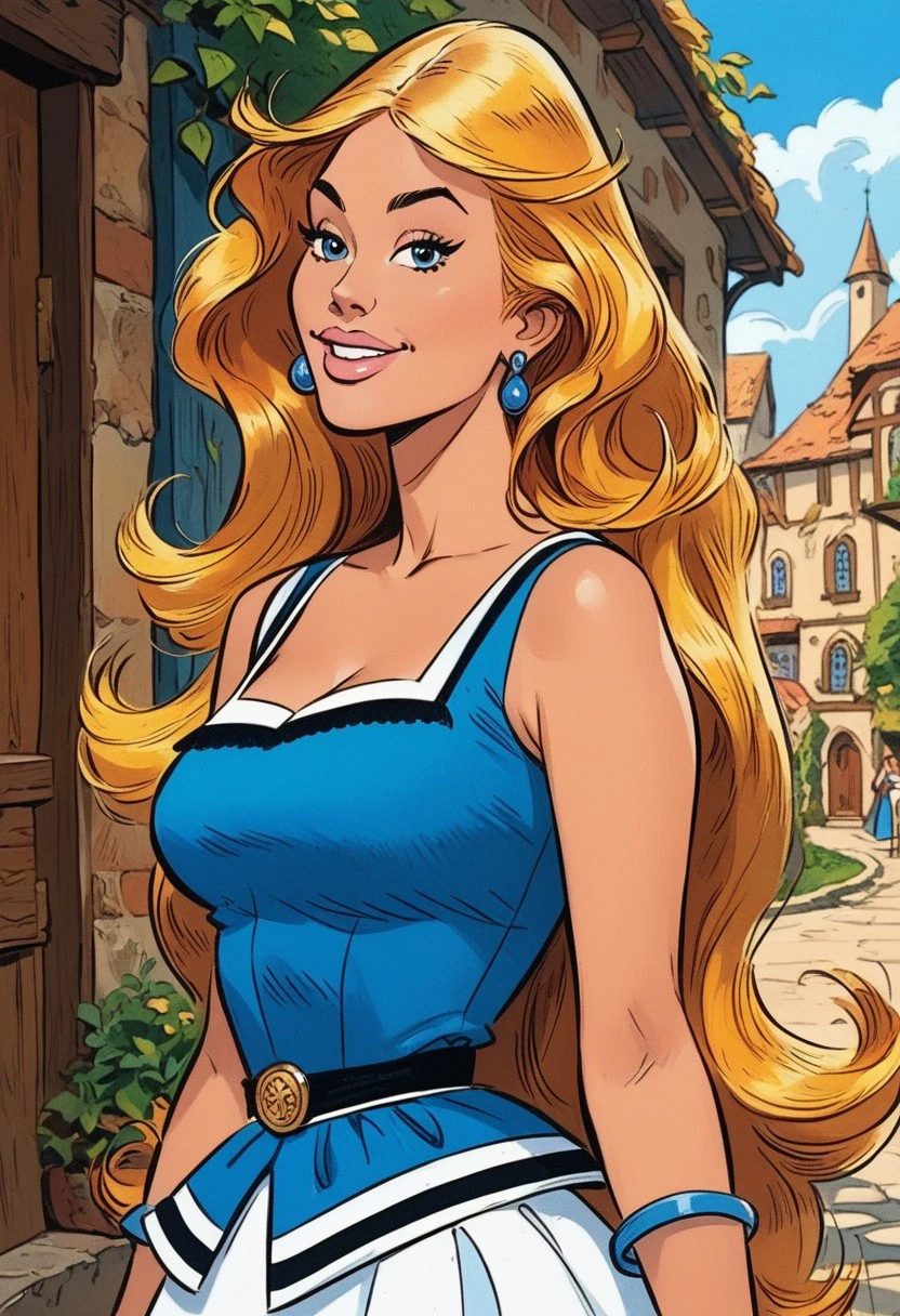 Falbala (Asterix) Comic Version