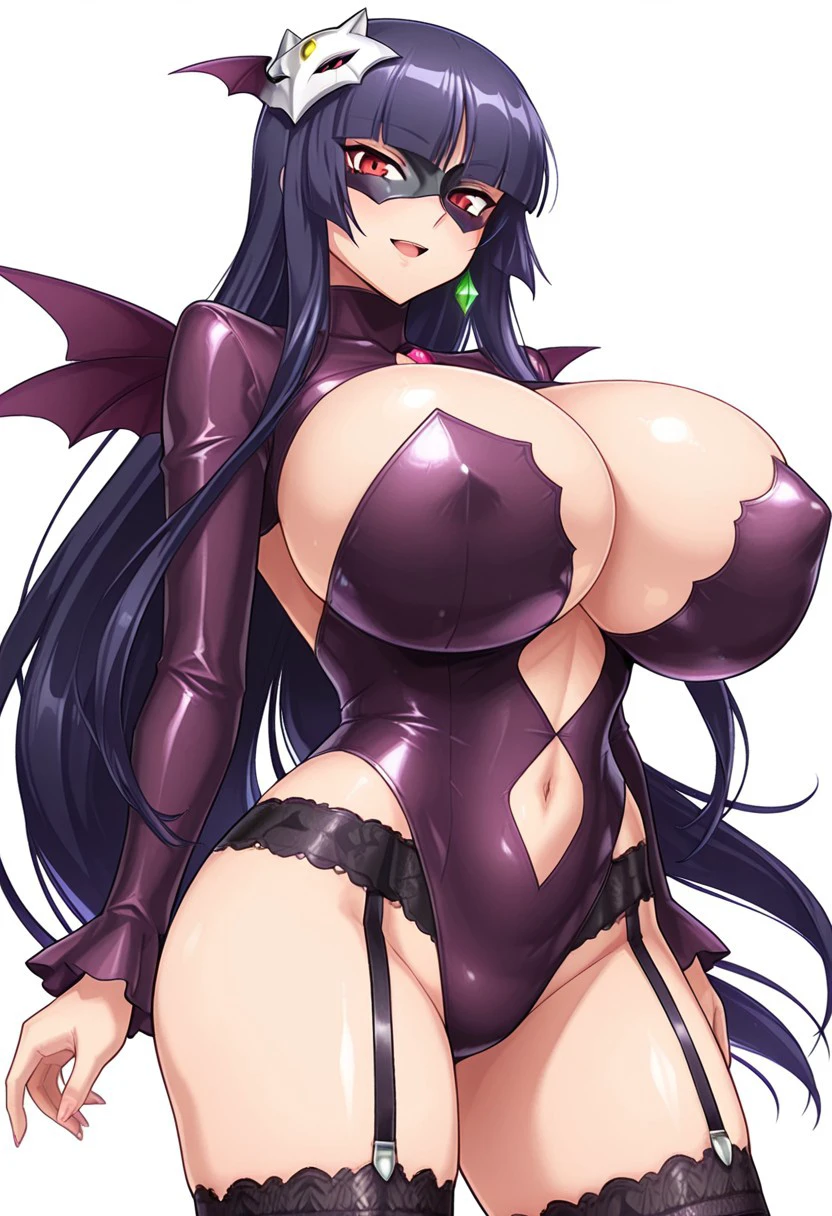 Mysterious Femme Akiyama Rinko Costume - Action Taimanin [ Illustrious / Pony ] Illustrious