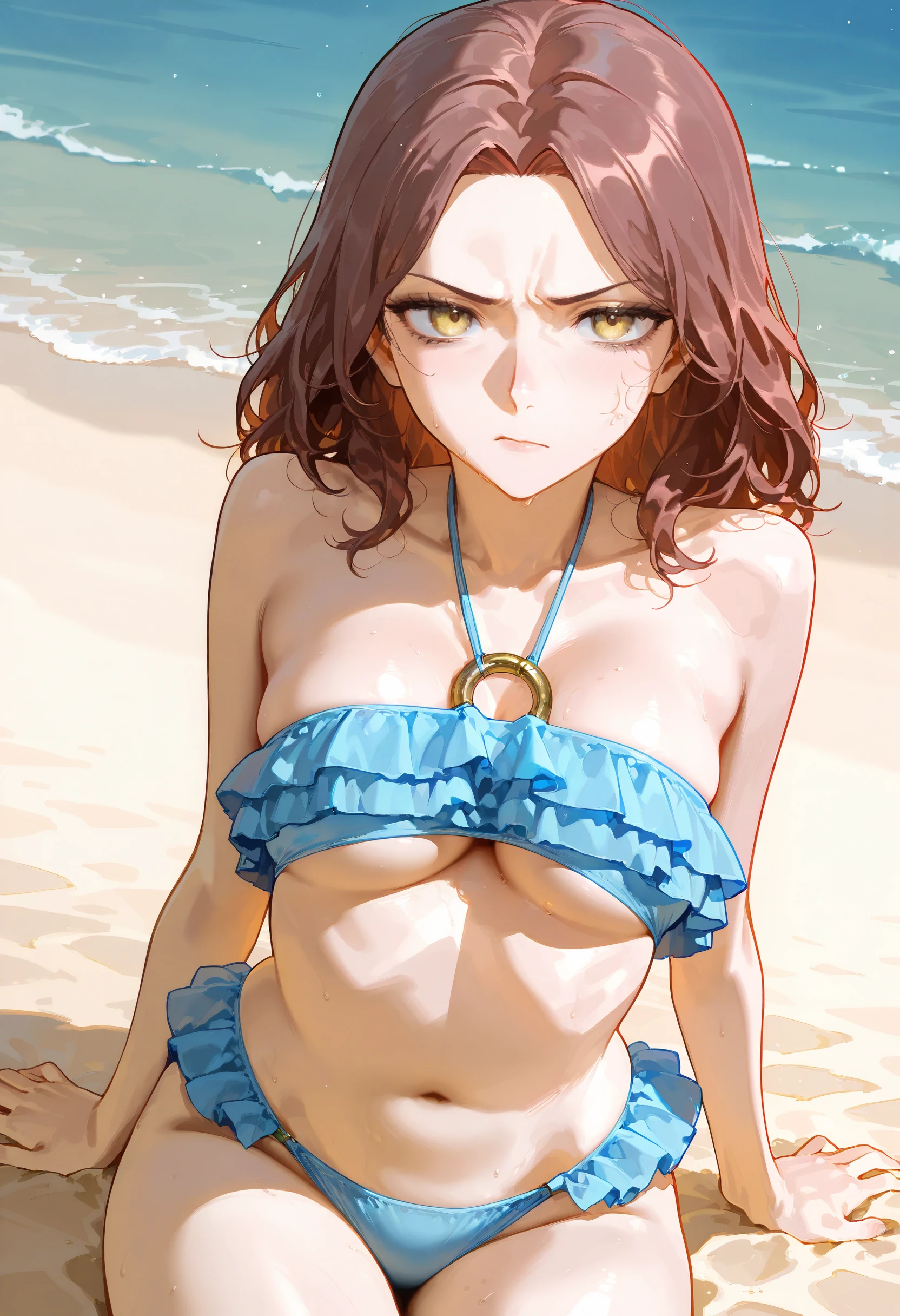 Ruffled Bikini illust