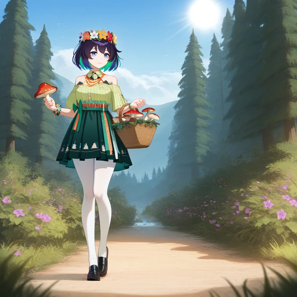 masterpiece, best quality, ultra-detailed, very asthetic, year 2023, very aesthetic, newest, scenery, highres, 4k, absurdres, 8k, colorful,vibrant, glowing, perfect face, 2d, perfect eyes, detailed eyes, 1girl, solo, black high heel sandals, beach, ocean, outdoors, palm trees, rocks, pebbles, detailed background, night, night sky, night time, starry sky,
sitting on beach chair, crossed legs, foreshortening, looking to side, holding watermelon slice, bored, head rest, foreshortening, full body, from side, from below, angled shot,
seele vollerei, SelVel, Fol003, Sel_Swv, black hair, red hair, colored inner hair, black one-piece swimsuit, black sundress, red eyes, alt see-through dress, swimsuit under clothes, alt white flower, alt red ribbon, alt clothing cutout, criss-cross halter, hair ribbon, gradient ribbon, white octopus, animal around leg, black armband, bracelets, masterpiece, best quality, ultra-detailed, very aesthetic, newest, scenery, absurdres, perfect anatomy, perfect legs, perfect face, perfect eyes,