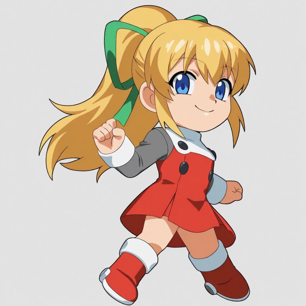 Roll (Megaman / Rockman) | ロール / ロールちゃん (ロックマン) | Pony & Illustrious Pony (MvC sprite version)