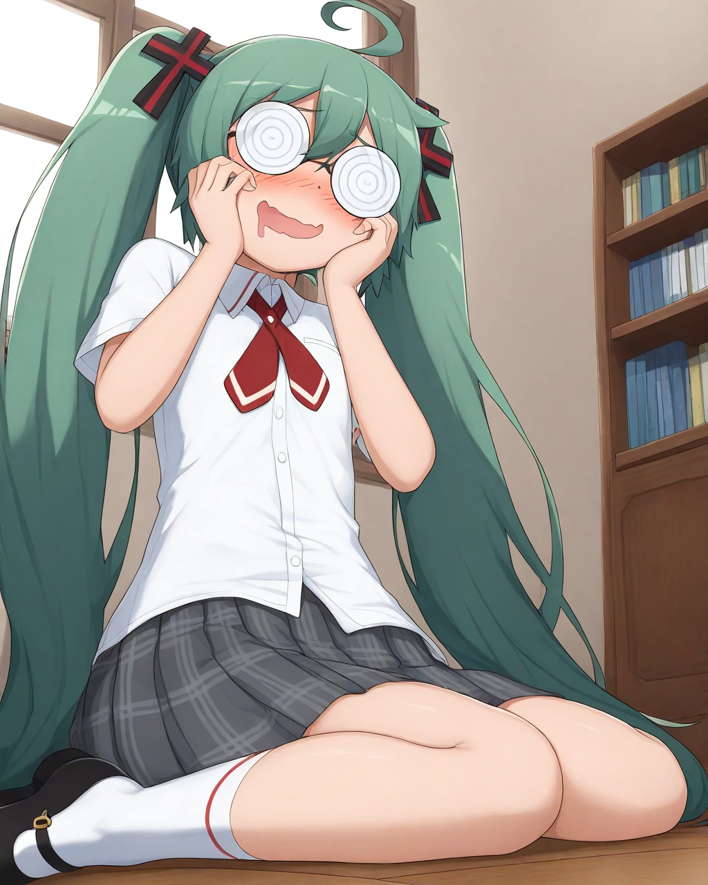 Fujoshi Miku | Confessions of a Rotten Girl Miku (NAI v-pred / Illustrious) v1.0