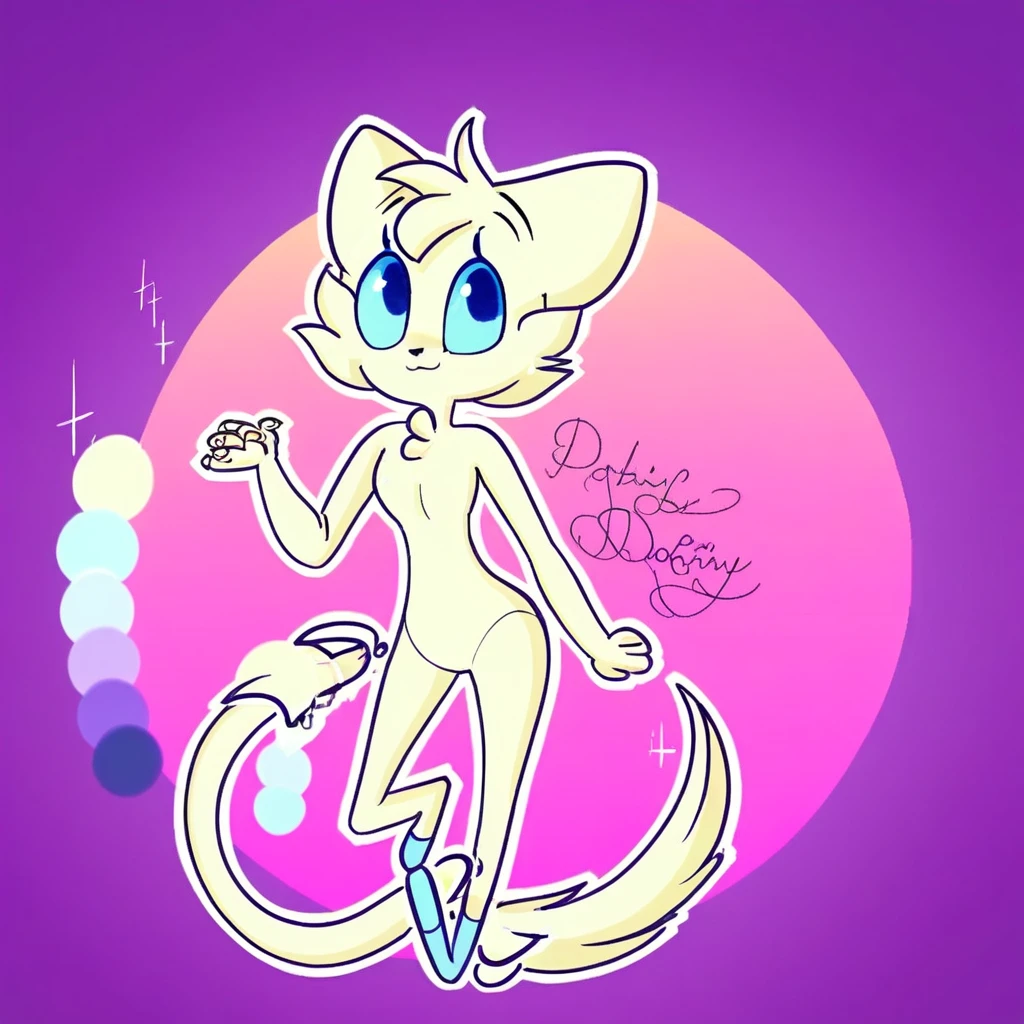 Ballerina Pearl Cat V1
