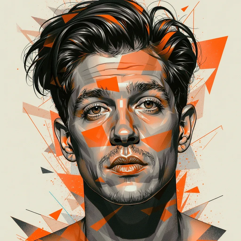 Digital portrait p0y11 FLUX