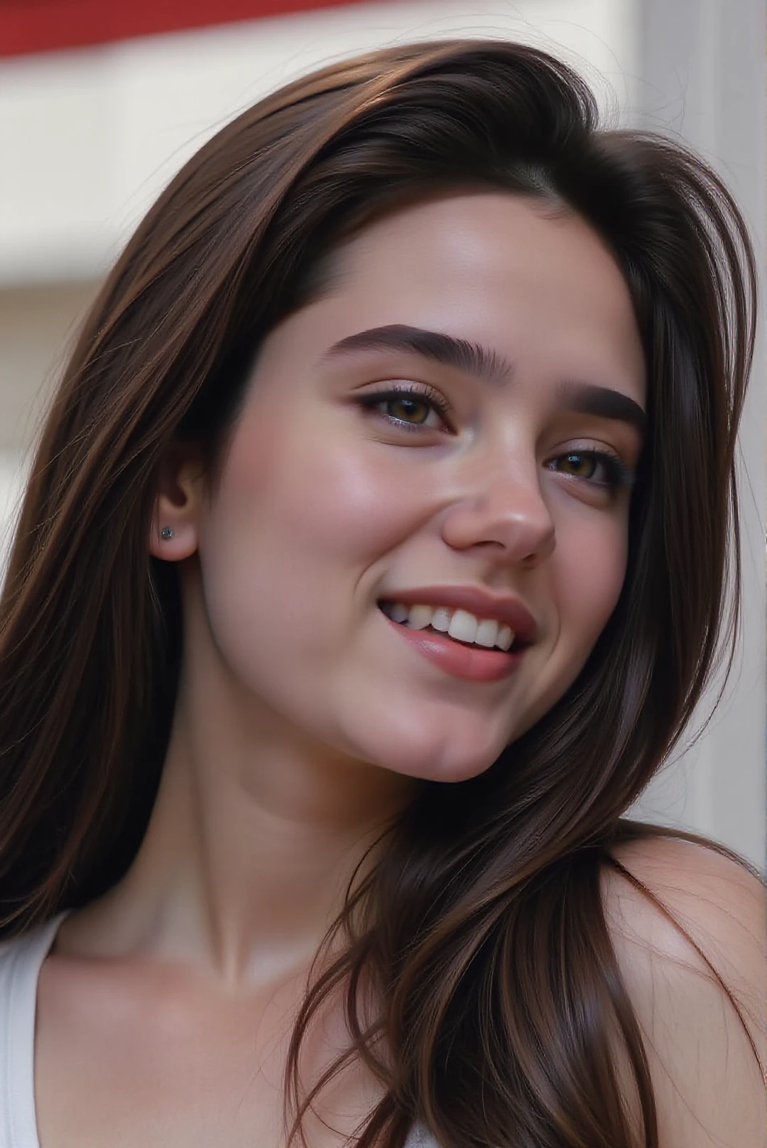 jenniferconnelly smiling broadly