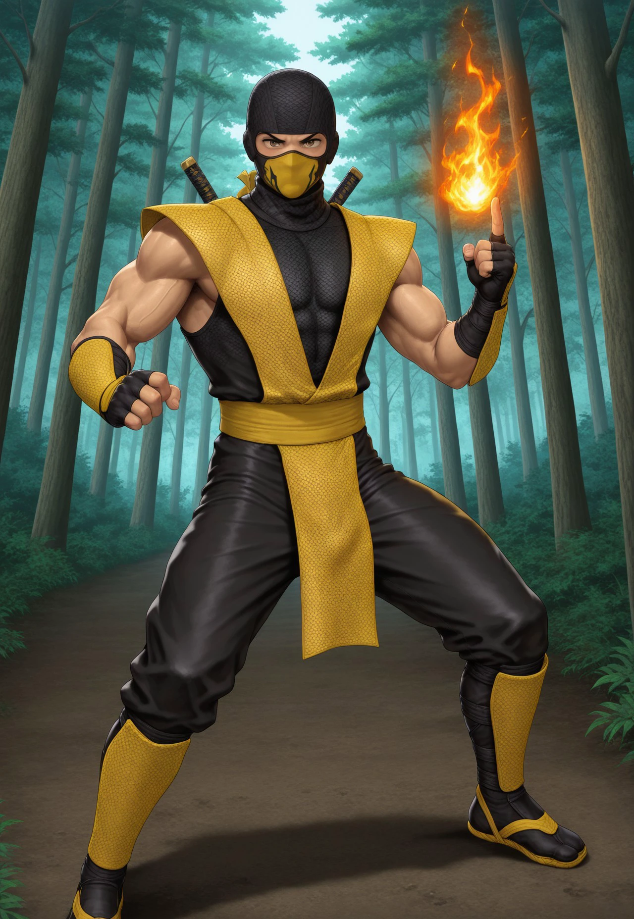 Klassic Male Ninja | Mortal Kombat (Illustrious Concept) v1.0
