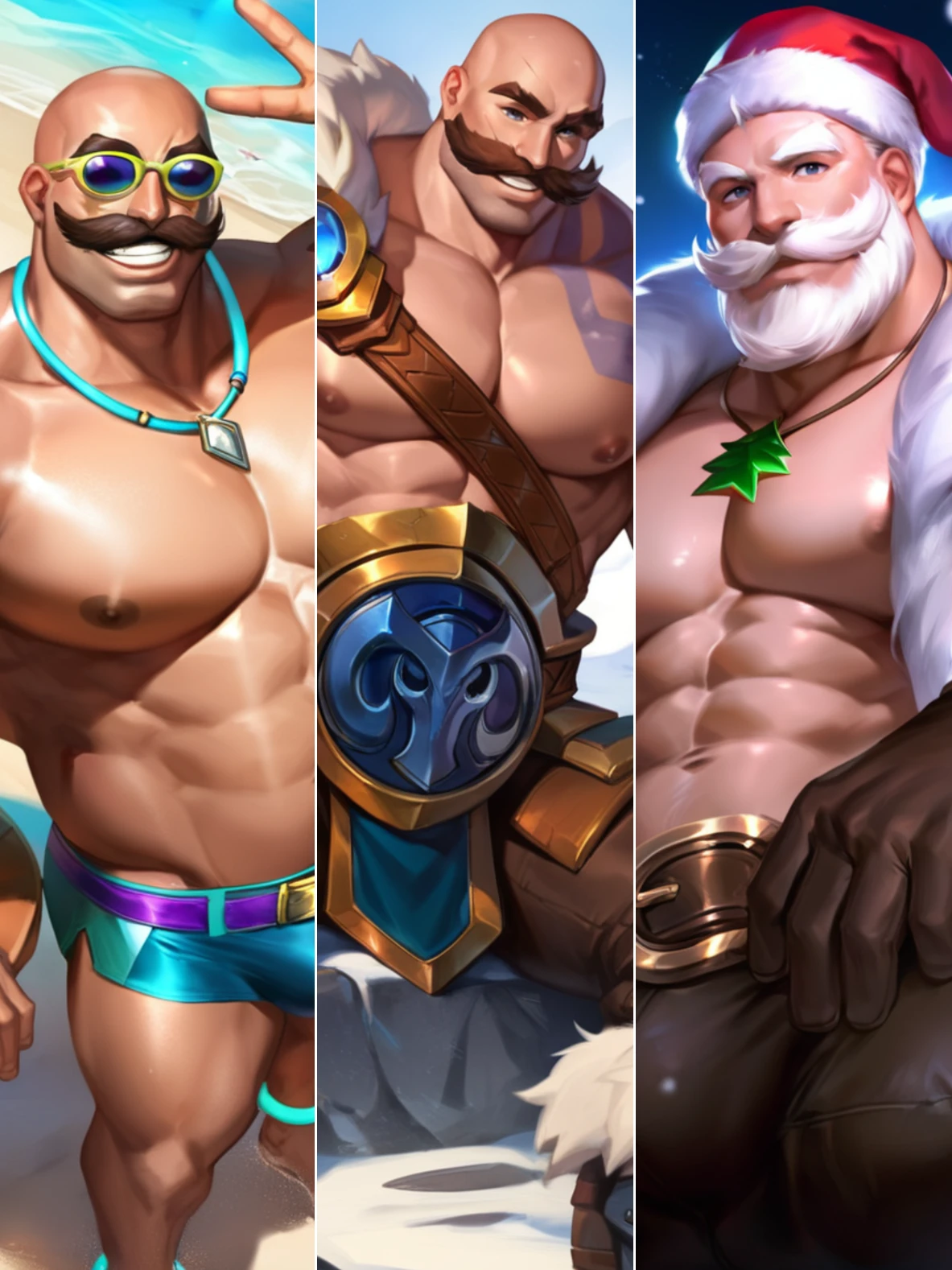 Braum+Santa+Pool Party v1.0