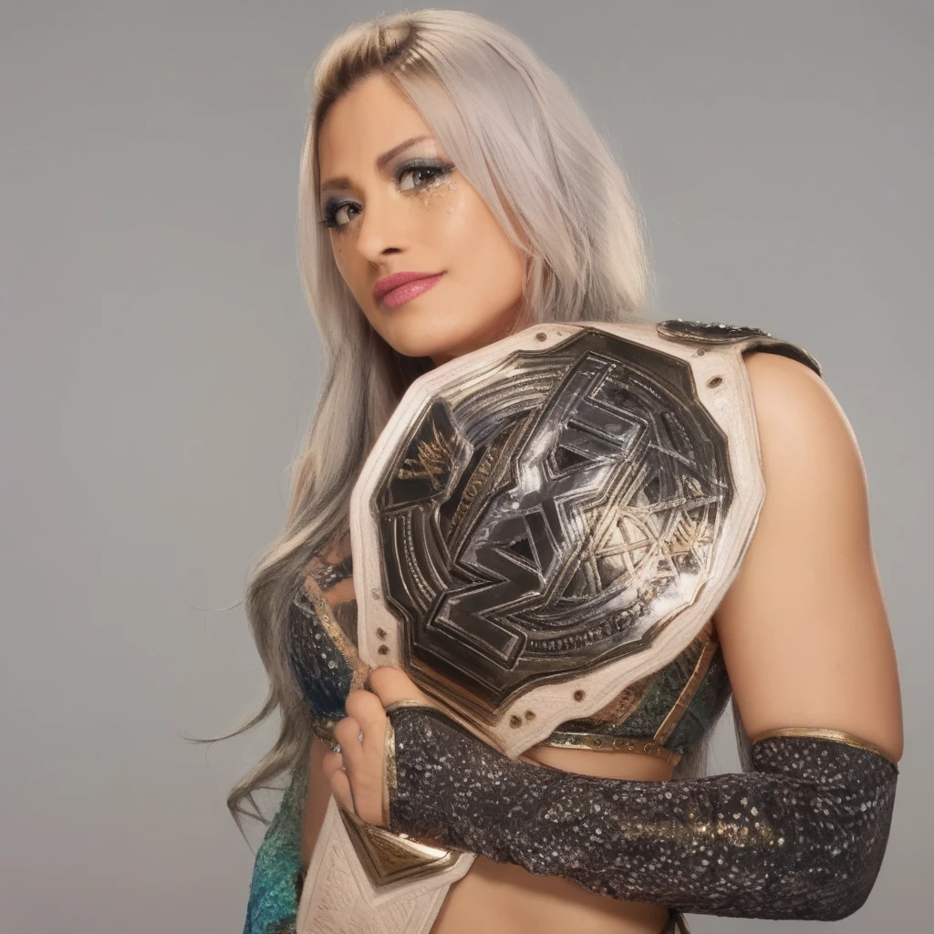American Woman, Pro Wrestling athlete, Charlotte Flair, Big Breast, Naked