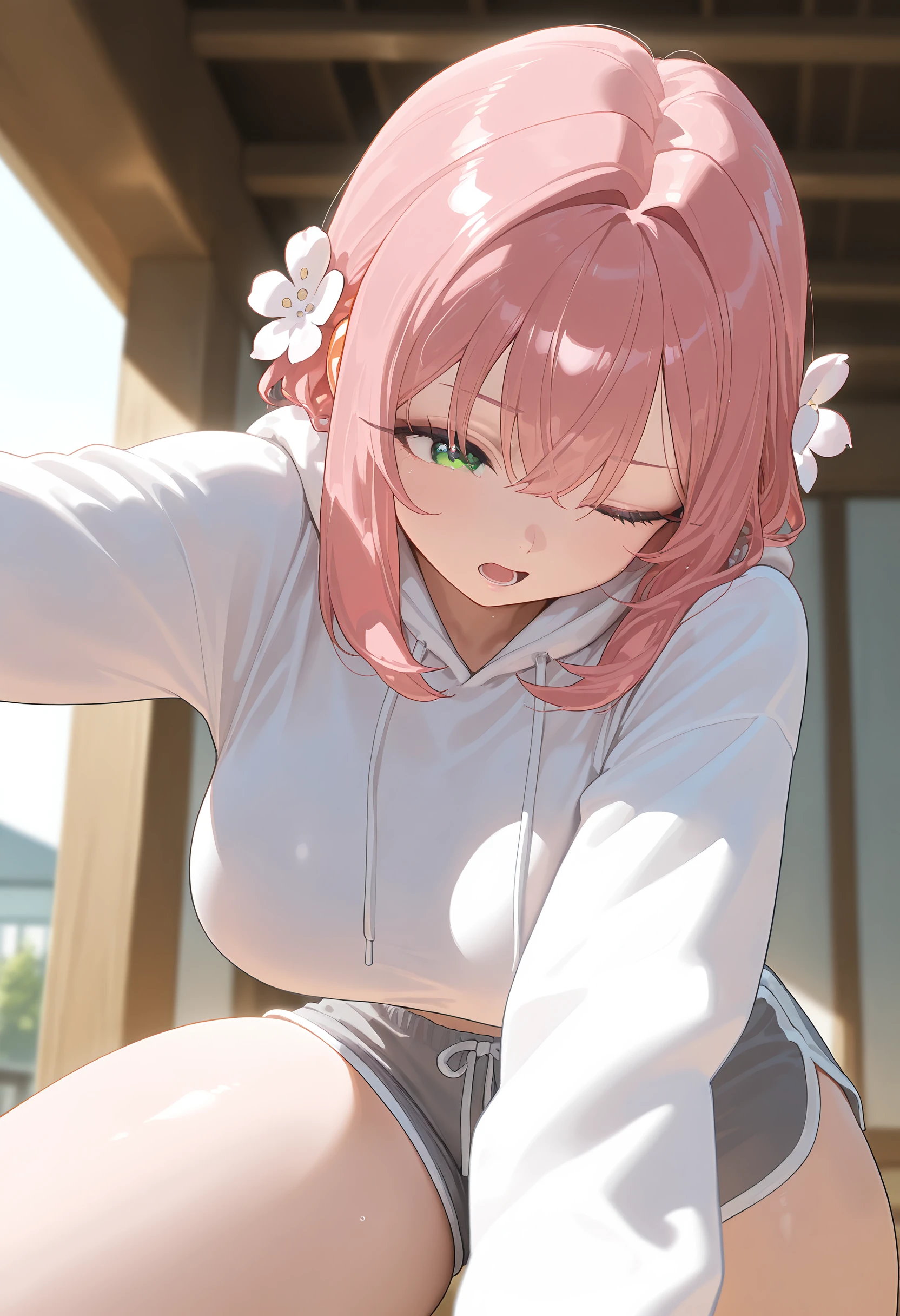 Green eyes