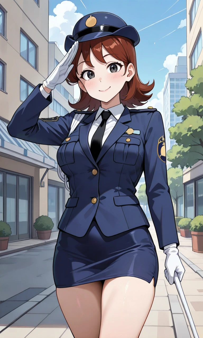 婦警十条 Police Officer Jujo | Crayon Shin-chan PONY