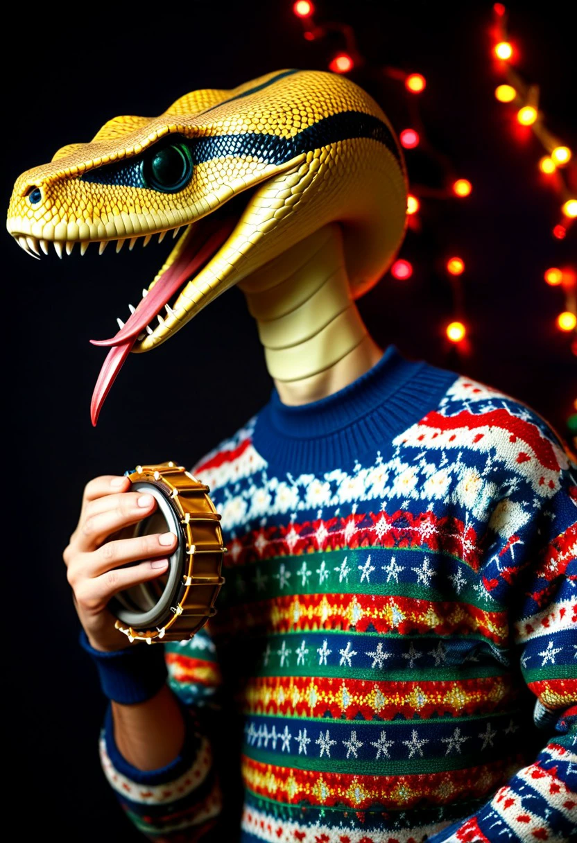 Reptiloids with snake head snakehead_sdxl_v0.5
