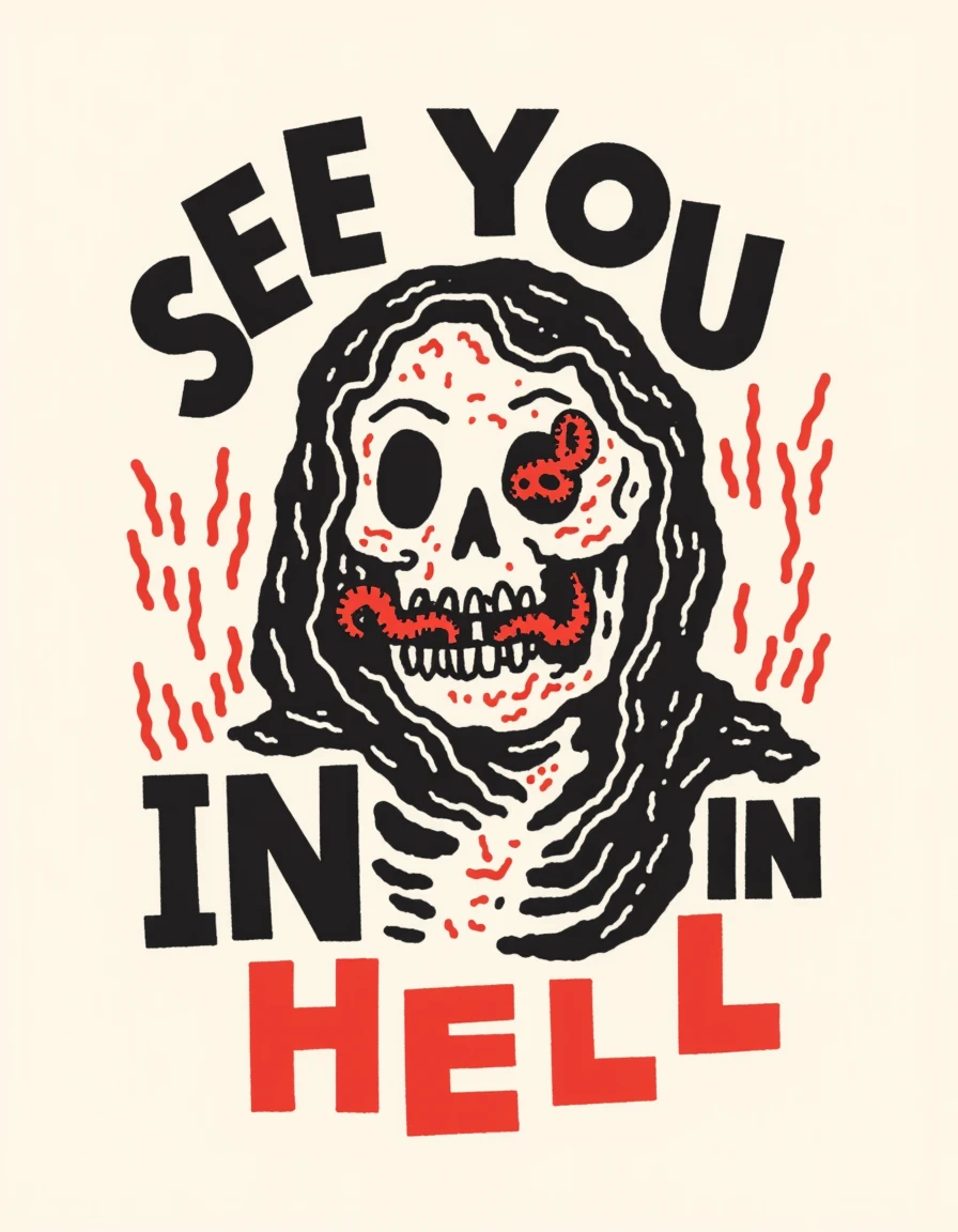 Hand drawn design - Jon Contino Style Flux1-Dev