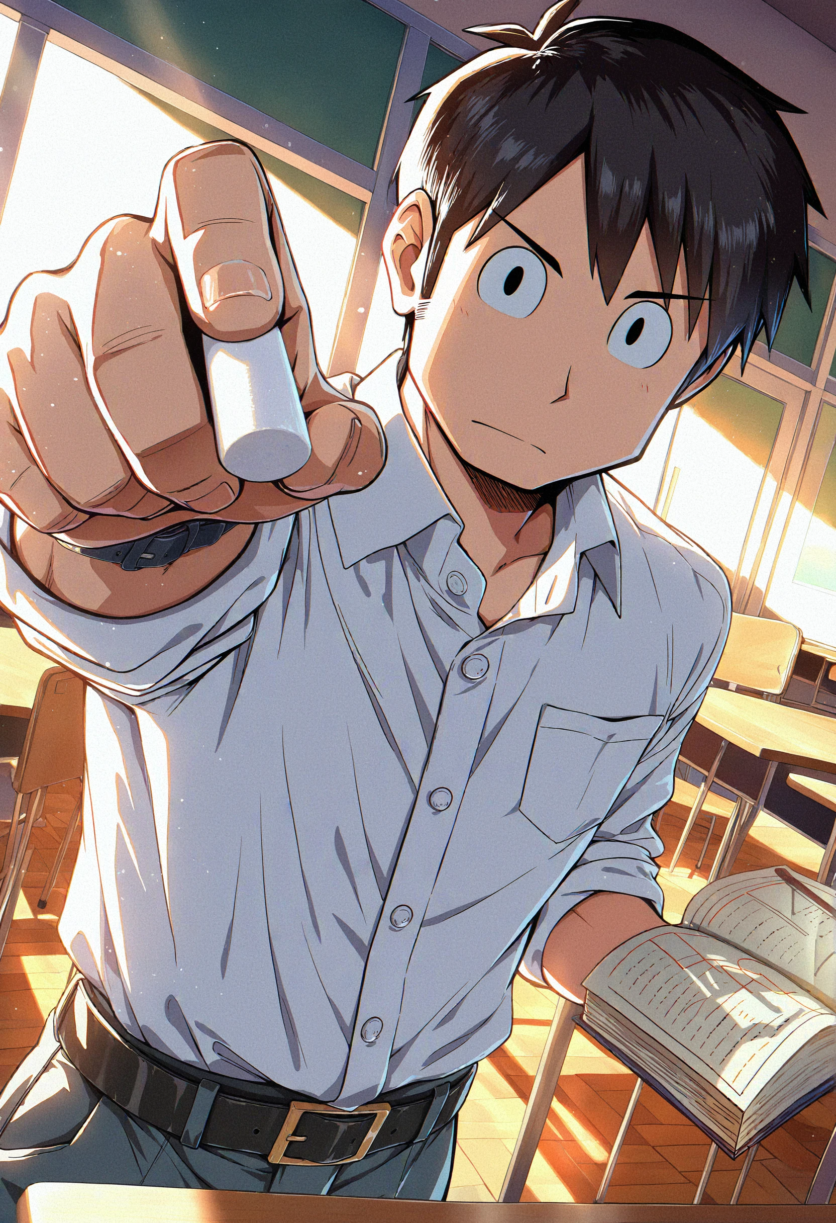 Takasaki Manabu (高崎学) - Nichijou (日常) [NoobAI-XL] Illustrious